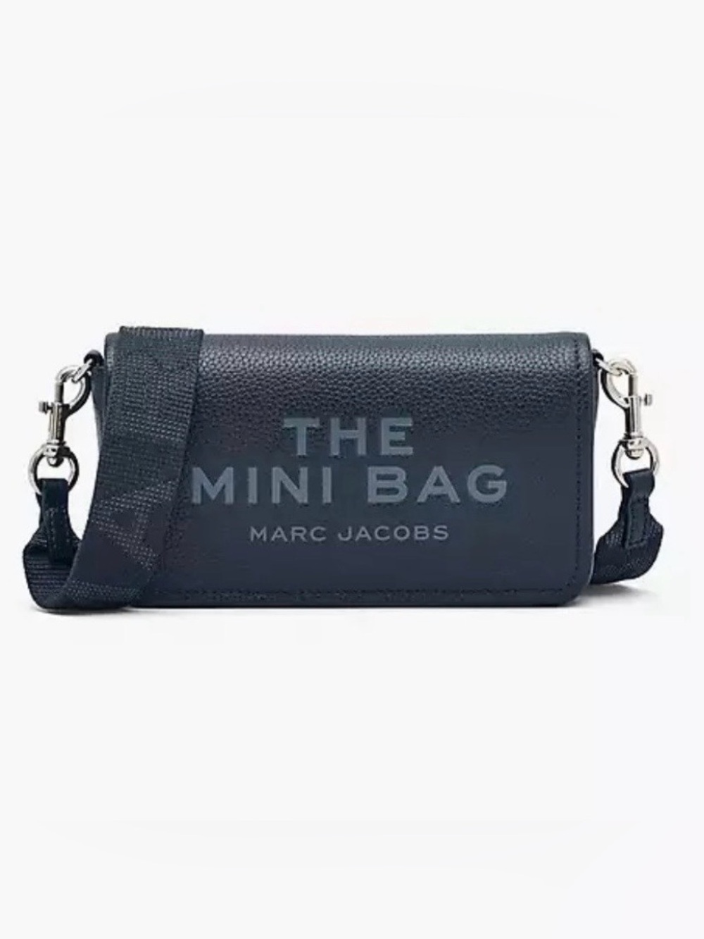 Marc Jacobs The Leather Mini Bag Blue Sea Crossbody NWT $195